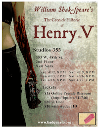 The Cronicle Historie of Henry the Fift
