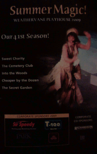 Weathervane Playhouse 2009